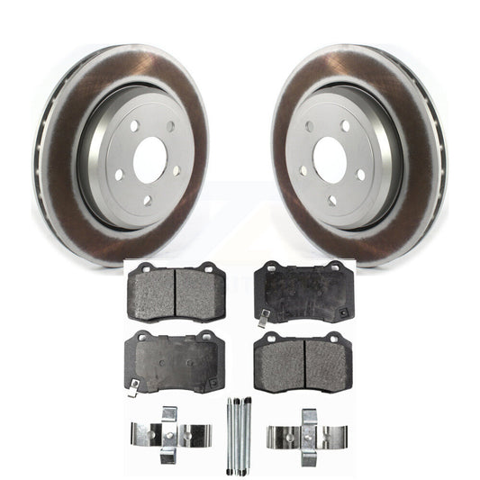 Coated Disc Rotors and Ceramic Brake Pads Kit-KGT-102372 - Kit.bestparts.ca