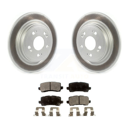 Coated Disc Rotors and Ceramic Brake Pads Kit-KGT-102373 - Kit.bestparts.ca
