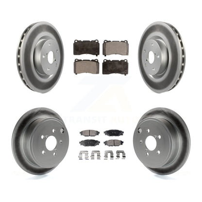 Disc Rotors and Ceramic Brake Pads Kit-KGT-102379