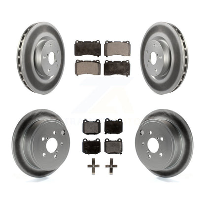Disc Rotors and Ceramic Brake Pads Kit-KGT-102380