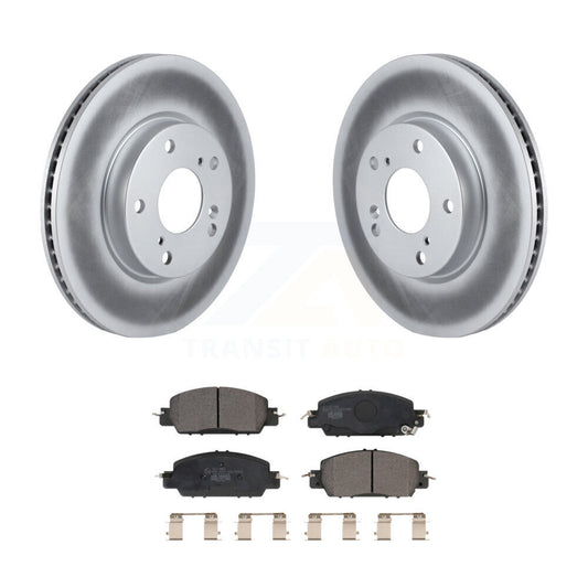 Coated Disc Rotors and Ceramic Brake Pads Kit-KGT-102401 - Kit.bestparts.ca