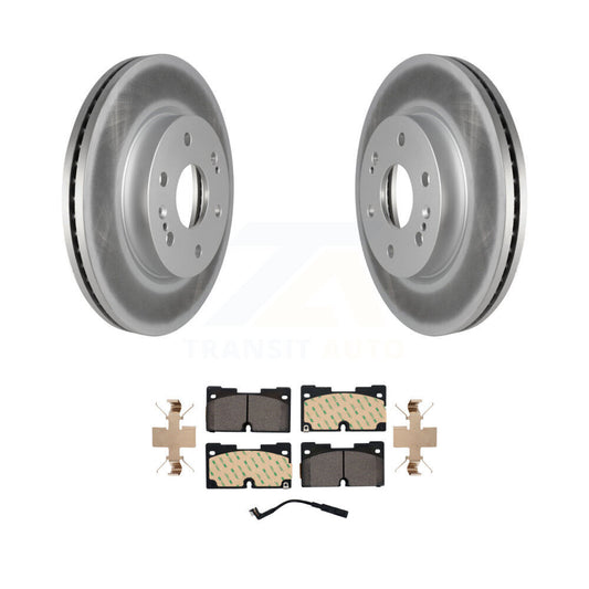Coated Disc Rotors and Ceramic Brake Pads Kit-KGT-102403 - Kit.bestparts.ca