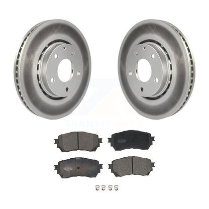 Coated Disc Rotors and Ceramic Brake Pads Kit-KGT-102408 - Kit.bestparts.ca