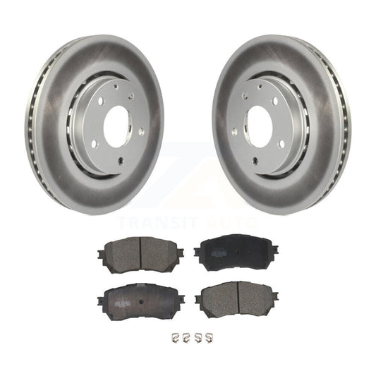 Coated Disc Rotors and Ceramic Brake Pads Kit-KGT-102408 - Kit.bestparts.ca