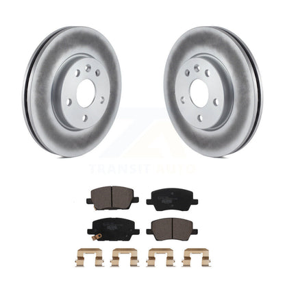 Coated Disc Rotors and Ceramic Brake Pads Kit-KGT-102410 - Kit.bestparts.ca