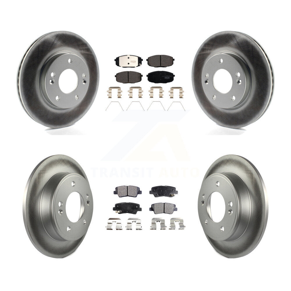 Disc Rotors and Ceramic Brake Pads Kit-KGT-102414 - Kit.bestparts.ca