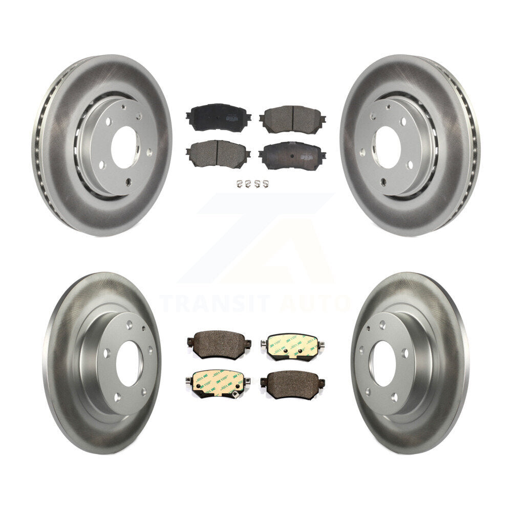 Disc Rotors and Ceramic Brake Pads Kit-KGT-102415 - Kit.bestparts.ca