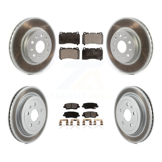 Disc Rotors and Ceramic Brake Pads Kit-KGT-102420 - Kit.bestparts.ca