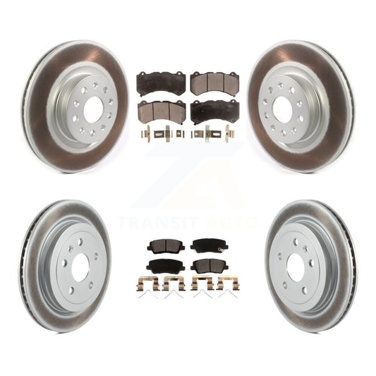 Disc Rotors and Ceramic Brake Pads Kit-KGT-102421 - Kit.bestparts.ca