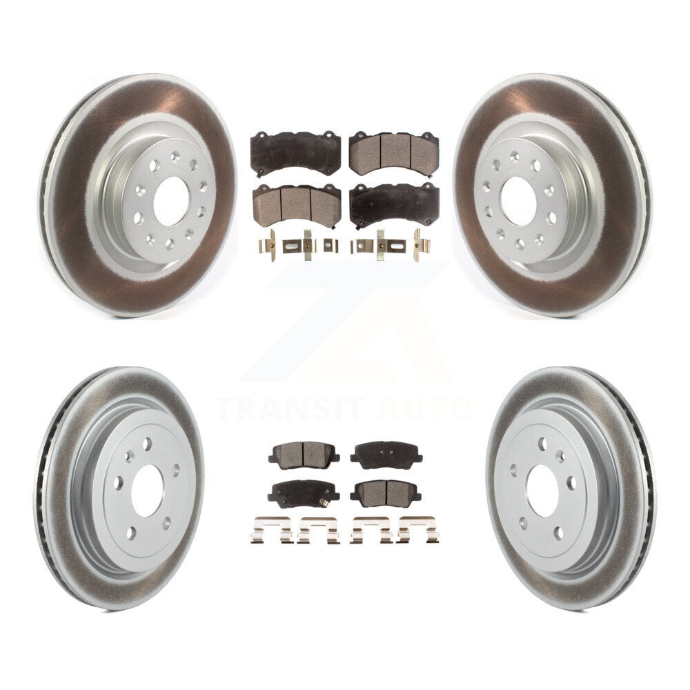 Disc Rotors and Ceramic Brake Pads Kit-KGT-102422 - Kit.bestparts.ca