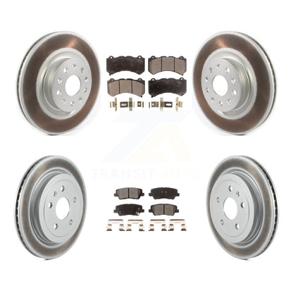 Disc Rotors and Ceramic Brake Pads Kit-KGT-102422 - Kit.bestparts.ca