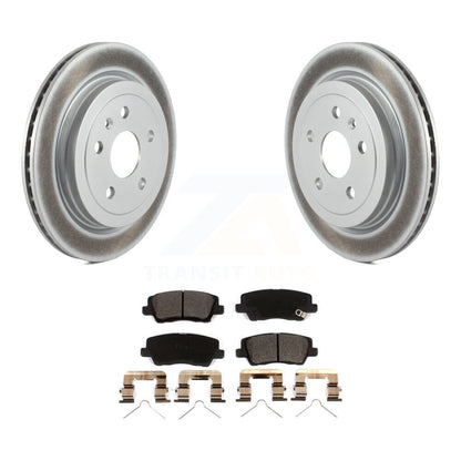 Coated Disc Rotors and Ceramic Brake Pads Kit-KGT-102426 - Kit.bestparts.ca