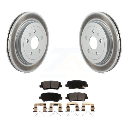Coated Disc Rotors and Ceramic Brake Pads Kit-KGT-102426 - Kit.bestparts.ca