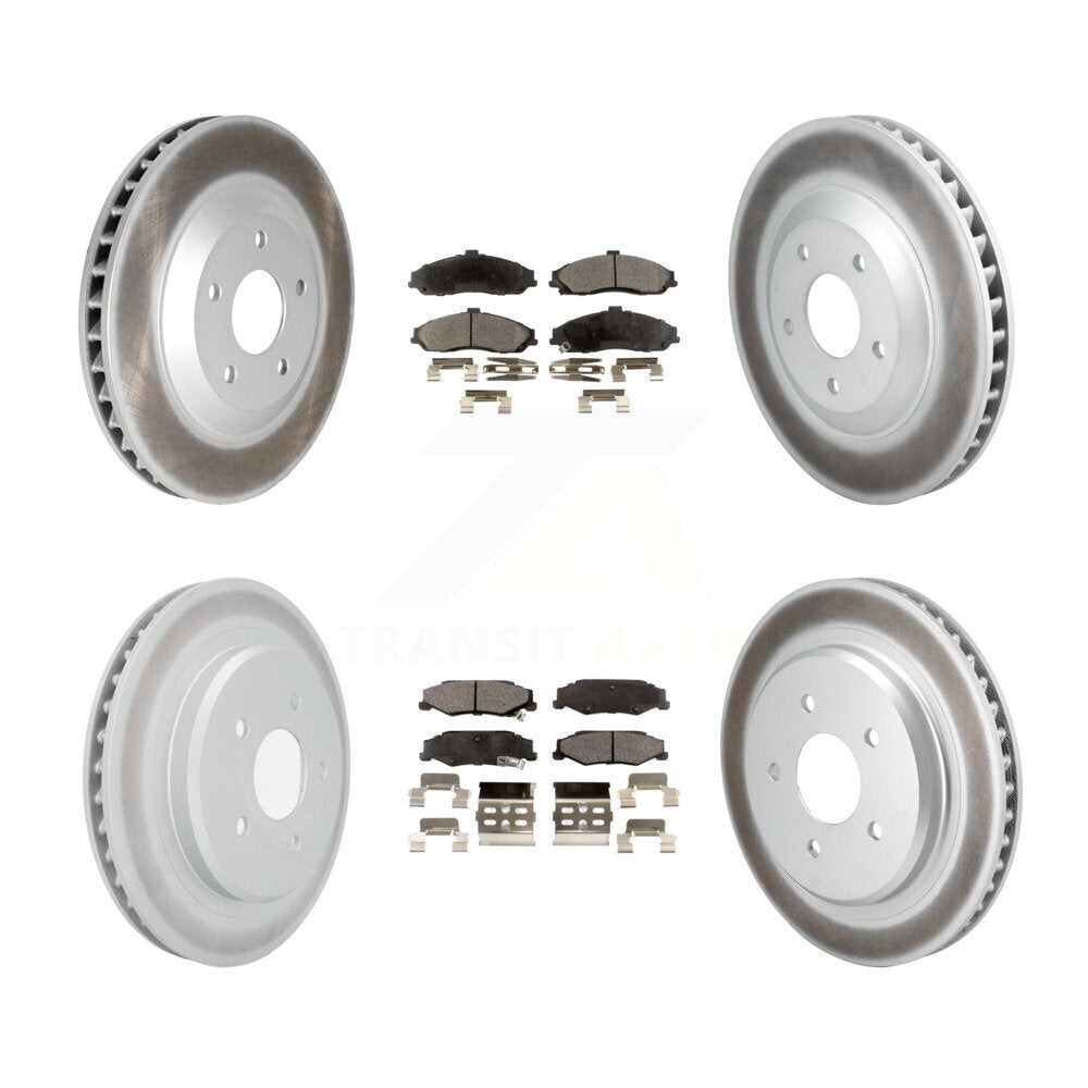 Disc Rotors and Ceramic Brake Pads Kit-KGT-102431 - Kit.bestparts.ca