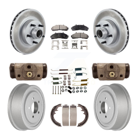Disc Rotors and Ceramic Brake Pads Kit-KGT-102446 - Kit.bestparts.ca