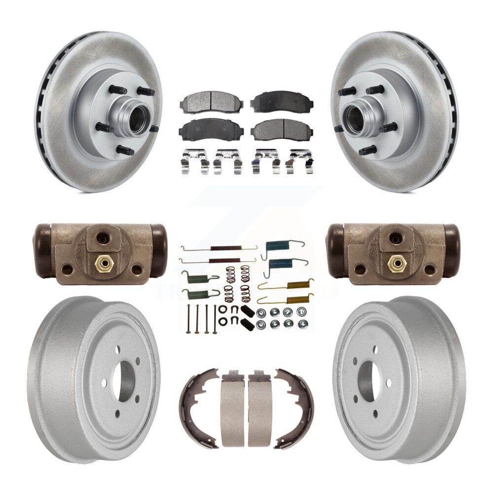 Disc Rotors and Ceramic Brake Pads Kit-KGT-102447 - Kit.bestparts.ca