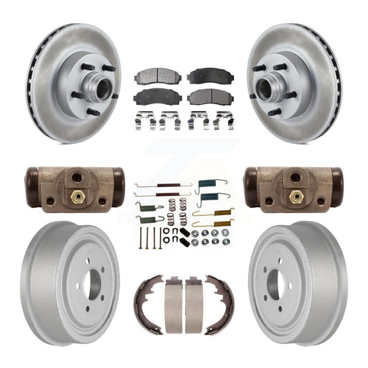 Disc Rotors and Ceramic Brake Pads Kit-KGT-102447 - Kit.bestparts.ca