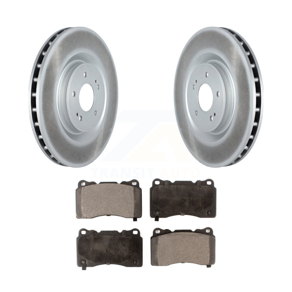 Disc Rotors and Ceramic Brake Pads Kit-KGT-102452 - Kit.bestparts.ca