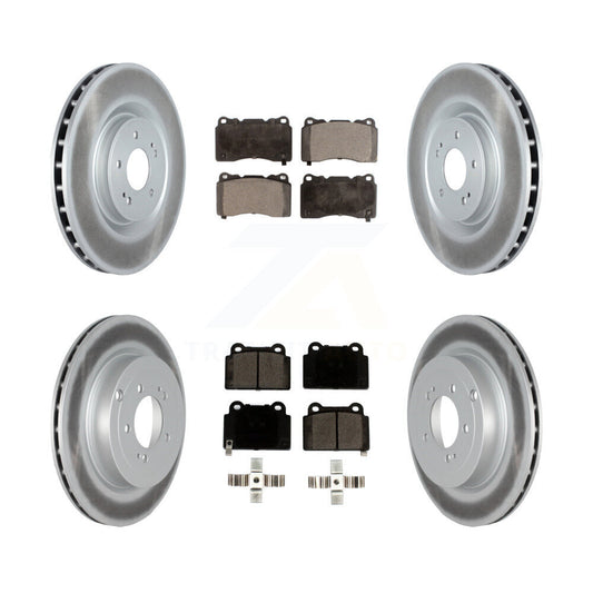 Disc Rotors and Ceramic Brake Pads Kit-KGT-102464 - Kit.bestparts.ca