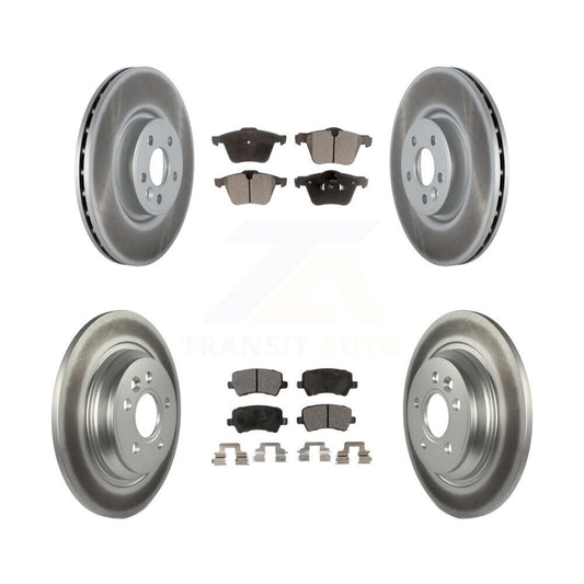 Coated Disc Rotors and Ceramic Brake Pads Kit-KGT-102465 - Kit.bestparts.ca