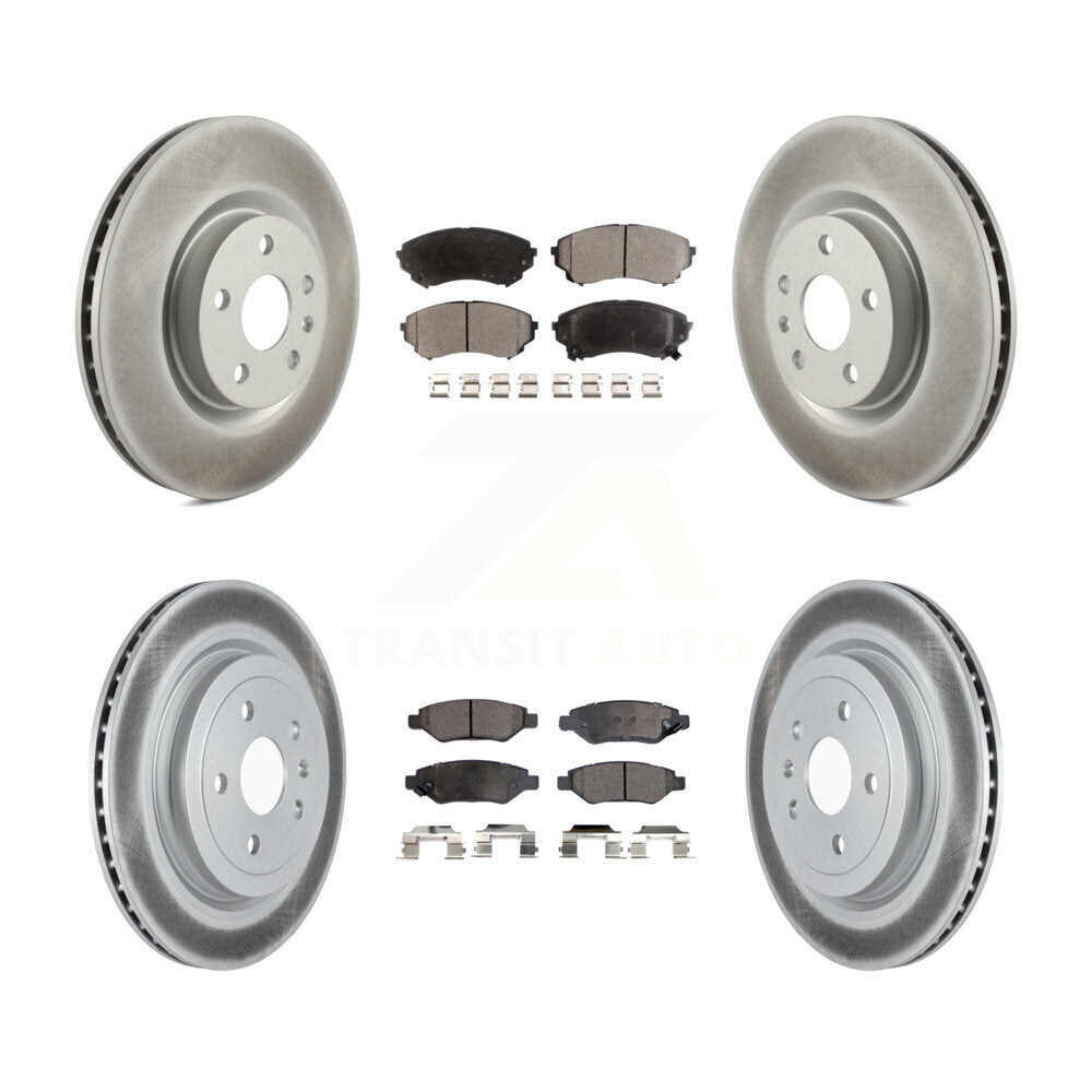 Disc Rotors and Ceramic Brake Pads Kit-KGT-102473 - Kit.bestparts.ca