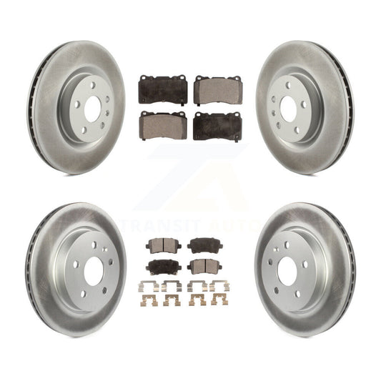 Coated Disc Rotors and Ceramic Brake Pads Kit-KGT-102480 - Kit.bestparts.ca