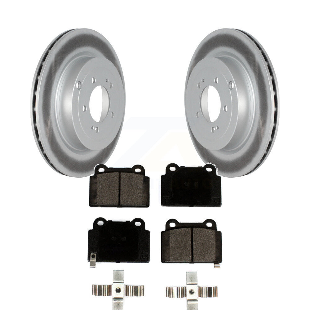 Disc Rotors and Ceramic Brake Pads Kit-KGT-102482 - Kit.bestparts.ca