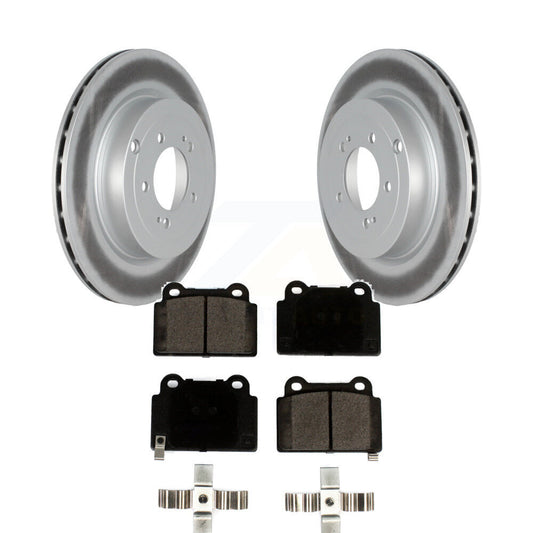 Disc Rotors and Ceramic Brake Pads Kit-KGT-102482 - Kit.bestparts.ca