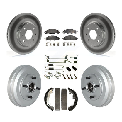 Coated Disc Rotors and Ceramic Brake Pads Kit-KGT-102487 - Kit.bestparts.ca