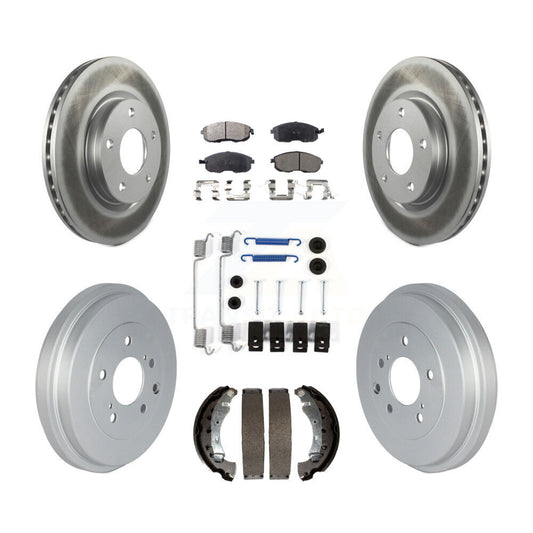 Coated Disc Rotors and Ceramic Brake Pads Kit-KGT-102488 - Kit.bestparts.ca