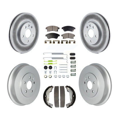 Coated Disc Rotors and Ceramic Brake Pads Kit-KGT-102490 - Kit.bestparts.ca