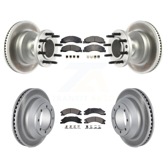 Coated Disc Rotors and Ceramic Brake Pads Kit-KGT-102491 - Kit.bestparts.ca