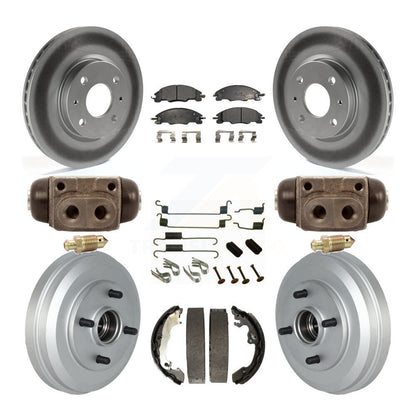 Coated Disc Rotors and Ceramic Brake Pads Kit-KGT-102494 - Kit.bestparts.ca