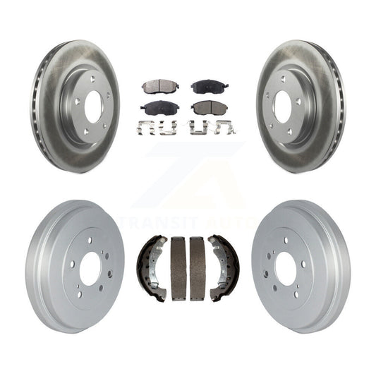 Coated Disc Rotors and Ceramic Brake Pads Kit-KGT-102498 - Kit.bestparts.ca