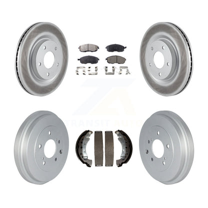 Coated Disc Rotors and Ceramic Brake Pads Kit-KGT-102499 - Kit.bestparts.ca