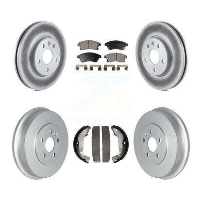Coated Disc Rotors and Ceramic Brake Pads Kit-KGT-102500 - Kit.bestparts.ca