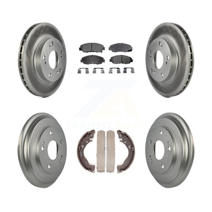 Coated Disc Rotors and Ceramic Brake Pads Kit-KGT-102503 - Kit.bestparts.ca