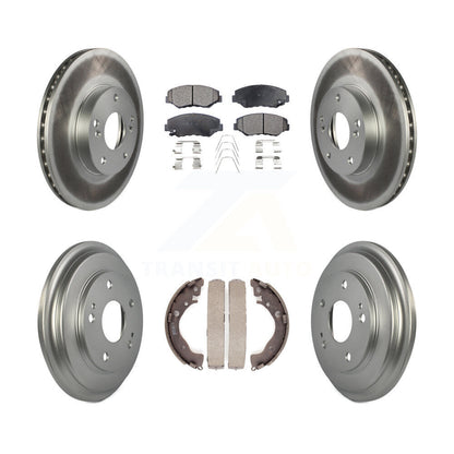 Coated Disc Rotors and Ceramic Brake Pads Kit-KGT-102504 - Kit.bestparts.ca