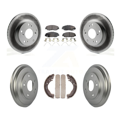 Coated Disc Rotors and Ceramic Brake Pads Kit-KGT-102505 - Kit.bestparts.ca