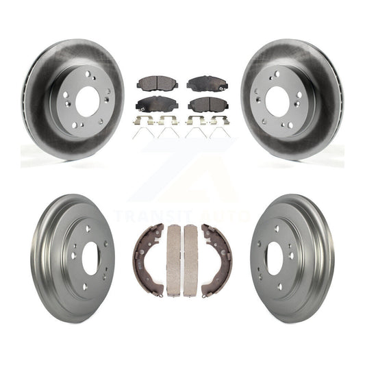 Coated Disc Rotors and Ceramic Brake Pads Kit-KGT-102505 - Kit.bestparts.ca