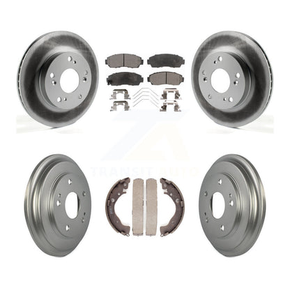 Coated Disc Rotors and Ceramic Brake Pads Kit-KGT-102506 - Kit.bestparts.ca