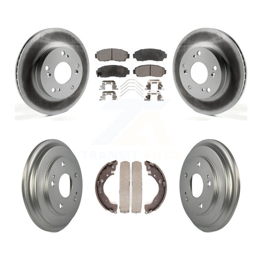 Coated Disc Rotors and Ceramic Brake Pads Kit-KGT-102506 - Kit.bestparts.ca