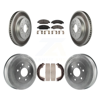 Coated Disc Rotors and Ceramic Brake Pads Kit-KGT-102507 - Kit.bestparts.ca