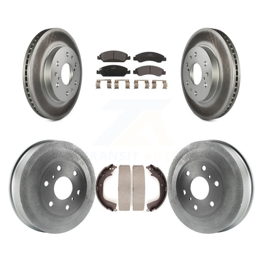 Coated Disc Rotors and Ceramic Brake Pads Kit-KGT-102507 - Kit.bestparts.ca
