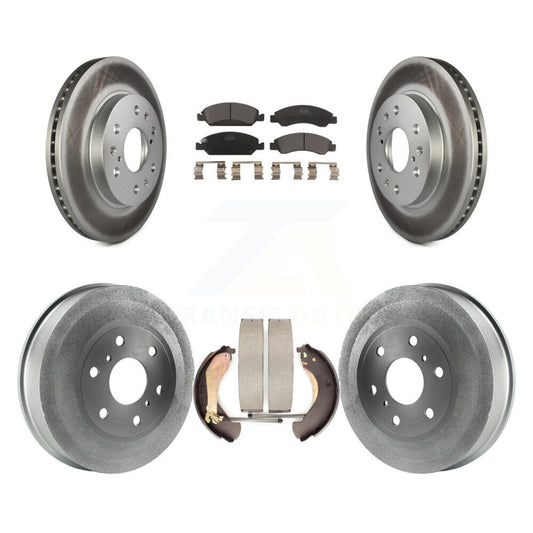 Coated Disc Rotors and Ceramic Brake Pads Kit-KGT-102508 - Kit.bestparts.ca