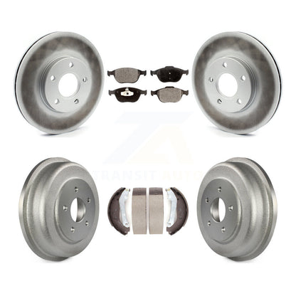 Coated Disc Rotors and Ceramic Brake Pads Kit-KGT-102517 - Kit.bestparts.ca