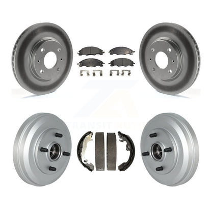 Coated Disc Rotors and Ceramic Brake Pads Kit-KGT-102519 - Kit.bestparts.ca