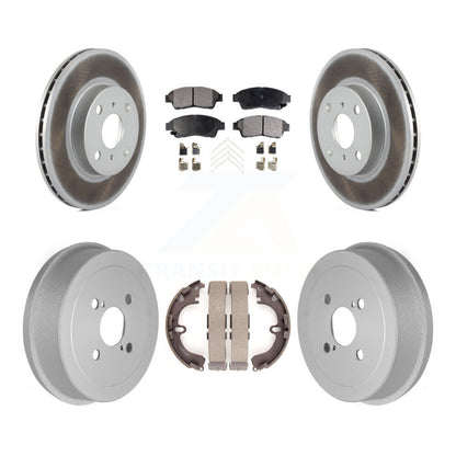 Coated Disc Rotors and Ceramic Brake Pads Kit-KGT-102520 - Kit.bestparts.ca
