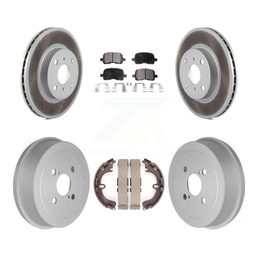 Coated Disc Rotors and Ceramic Brake Pads Kit-KGT-102521 - Kit.bestparts.ca