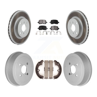 Coated Disc Rotors and Ceramic Brake Pads Kit-KGT-102522 - Kit.bestparts.ca
